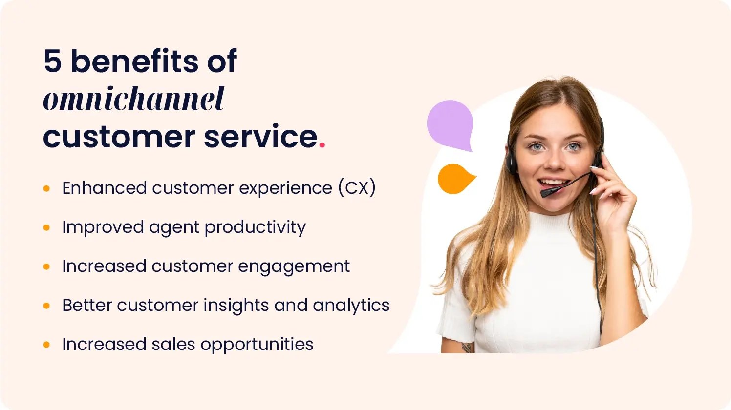 5 benefits of omnichannel customer service