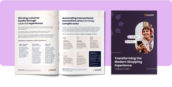 Transforming the Modern Shopping Experience: A Guide for CX Leaders